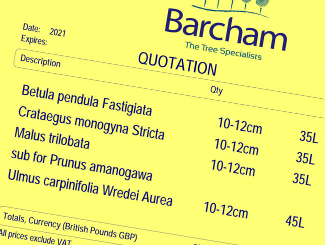 news 3 tree species quote