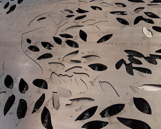 Laser-cutting-sculpture
