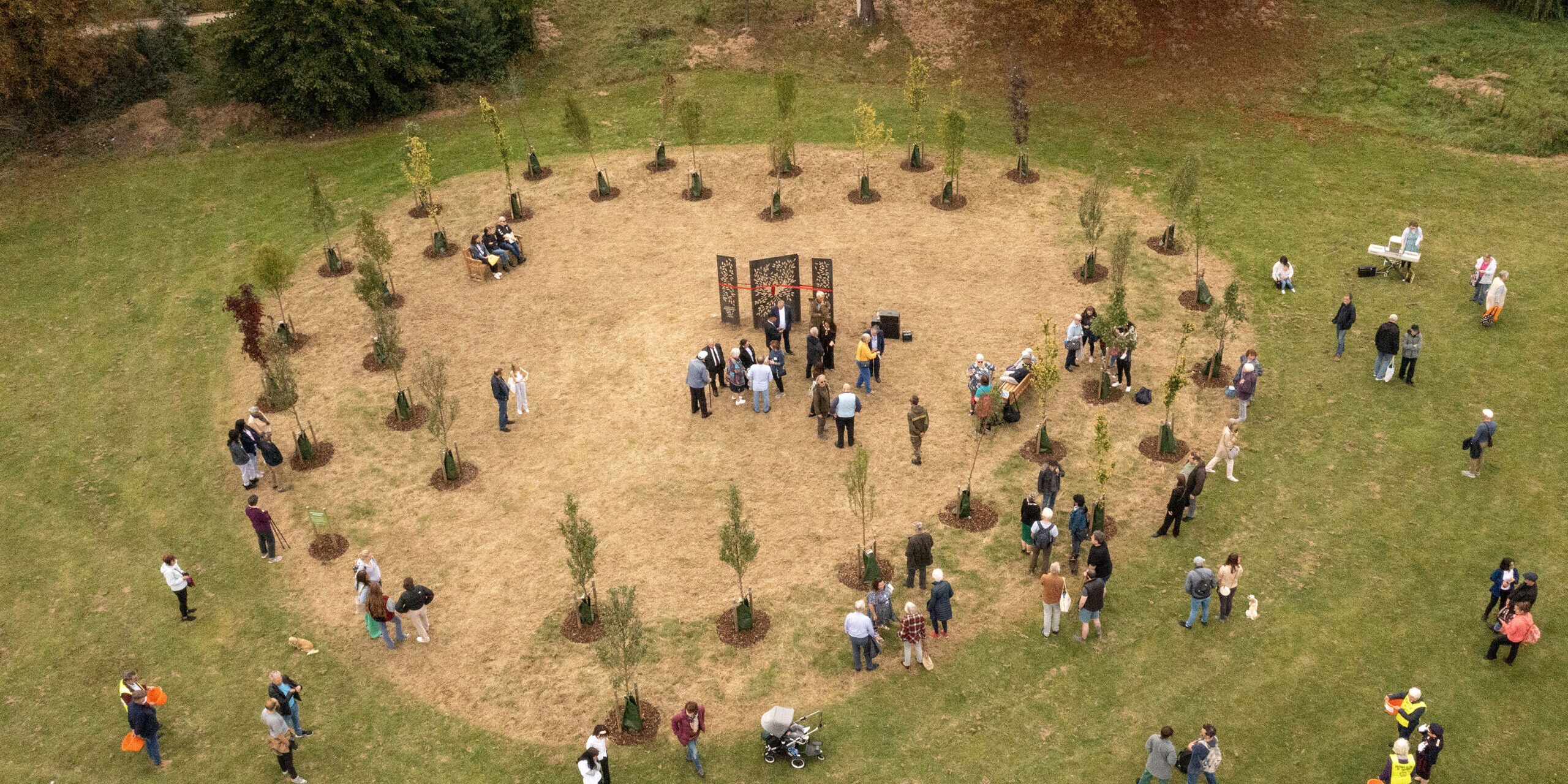 Enfield Living Memorial aerial view