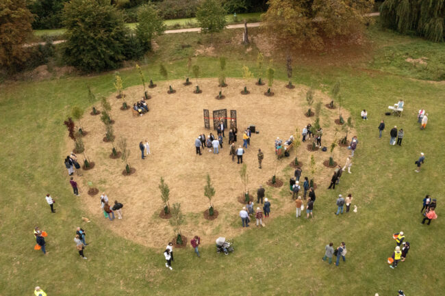 Enfield Living Memorial aerial view