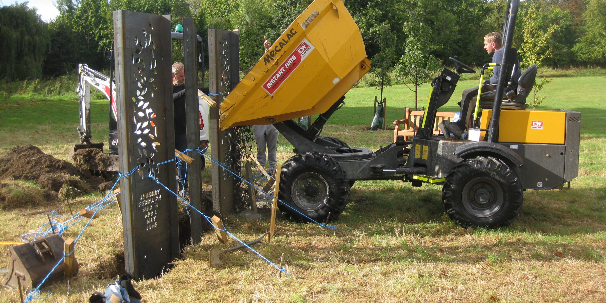 Installing sculpture-1